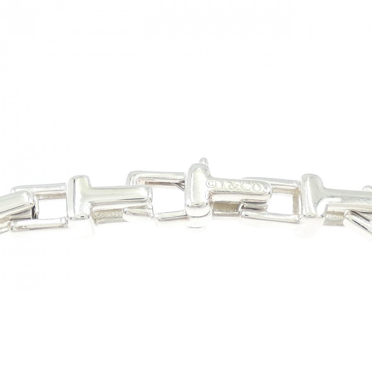 ティファニー Tナロー チェーン ブレスレット