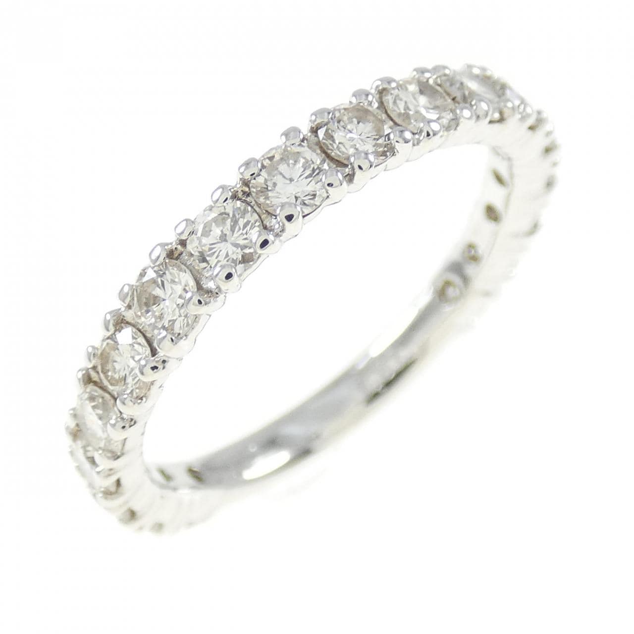 K18WG ダイヤモンド リング 1.01CT