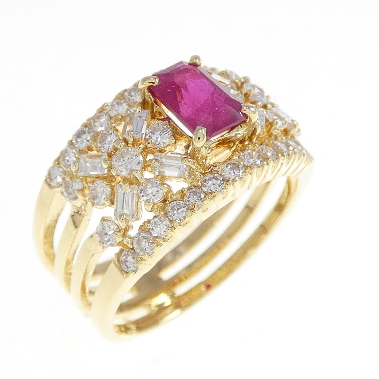 ポンテヴェキオ ルビー リング 0.96CT