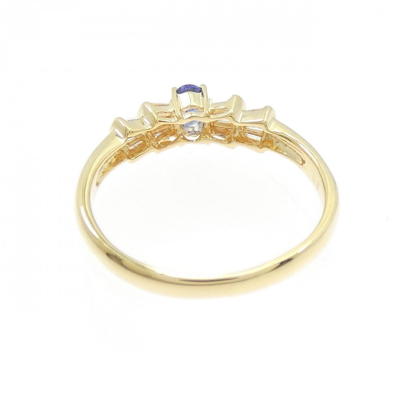 K18YG サファイヤ リング