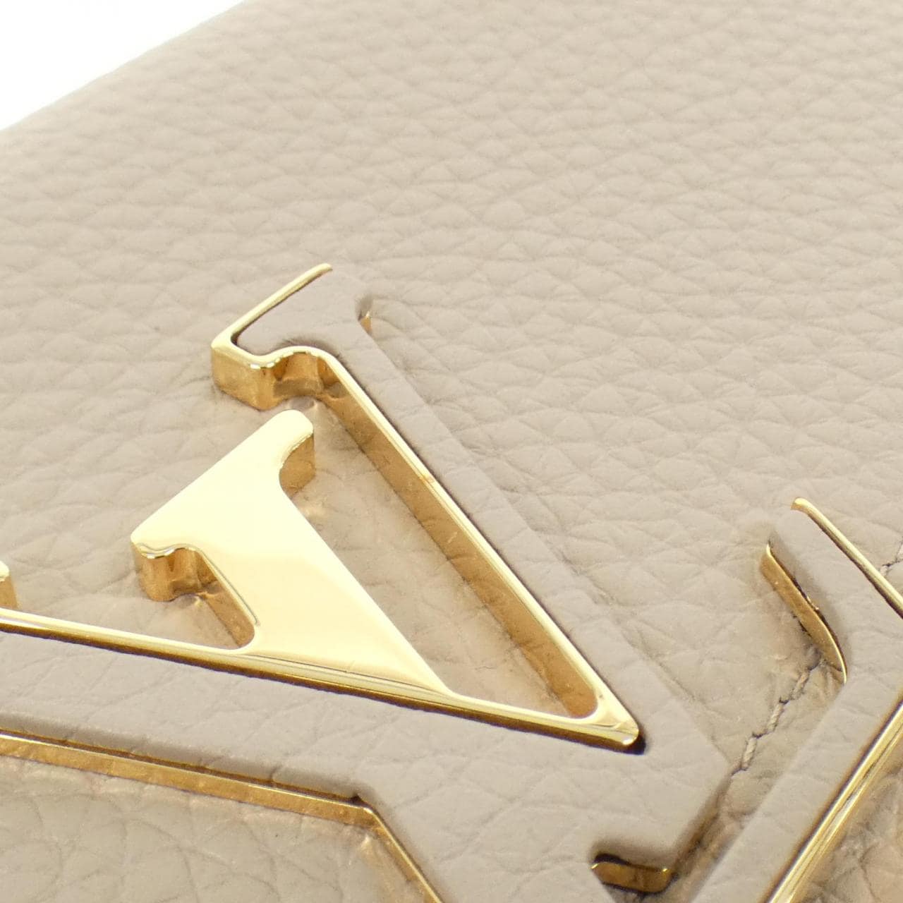LOUIS VUITTON Taurillon Portefeuille Capucines M61249 钱包