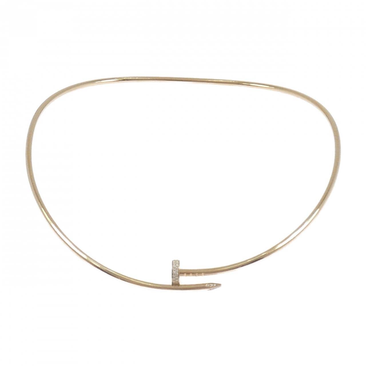 カルティエ ジュスト アン クル ネックレス