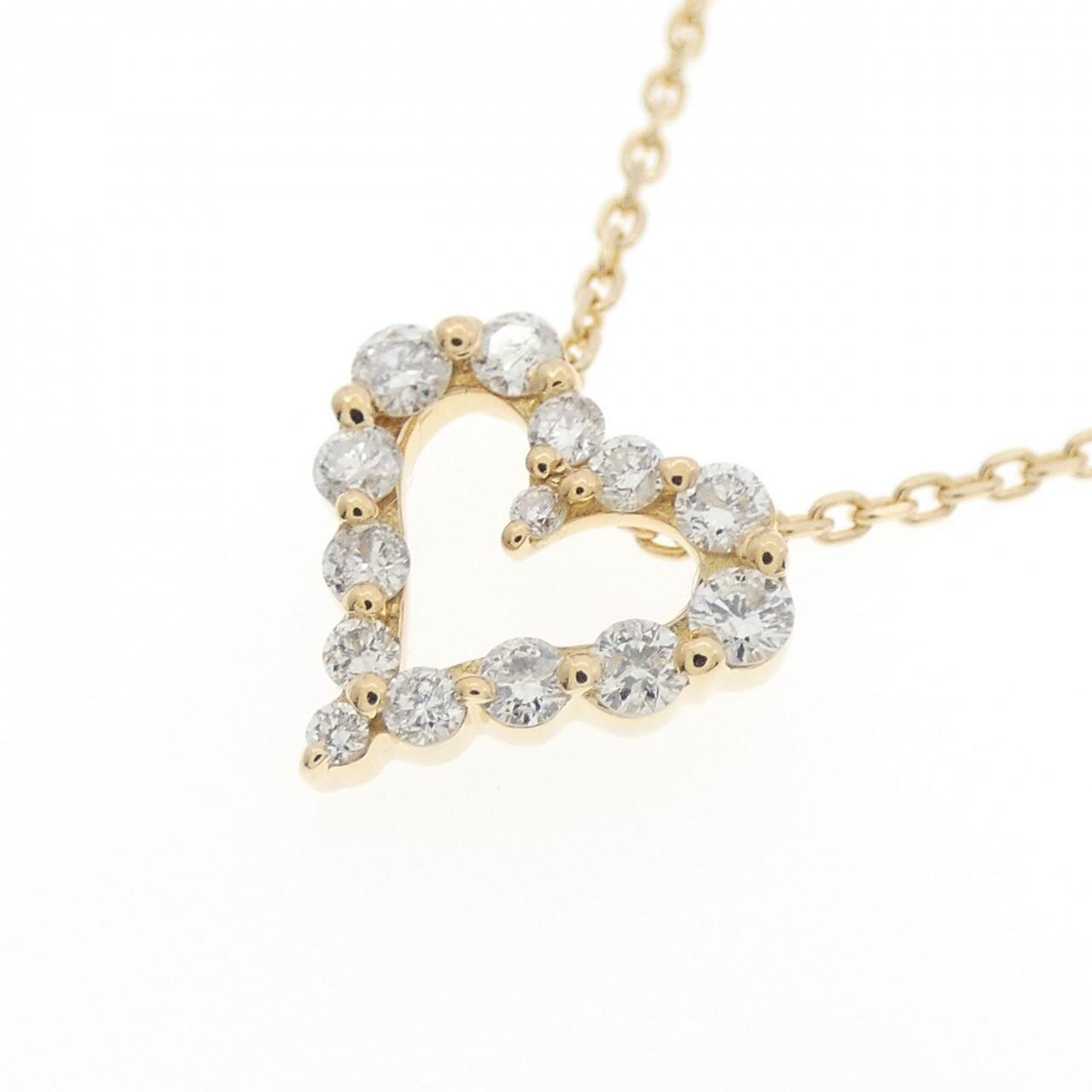 ヴァンドーム ダイヤモンド ネックレス 0.18CT