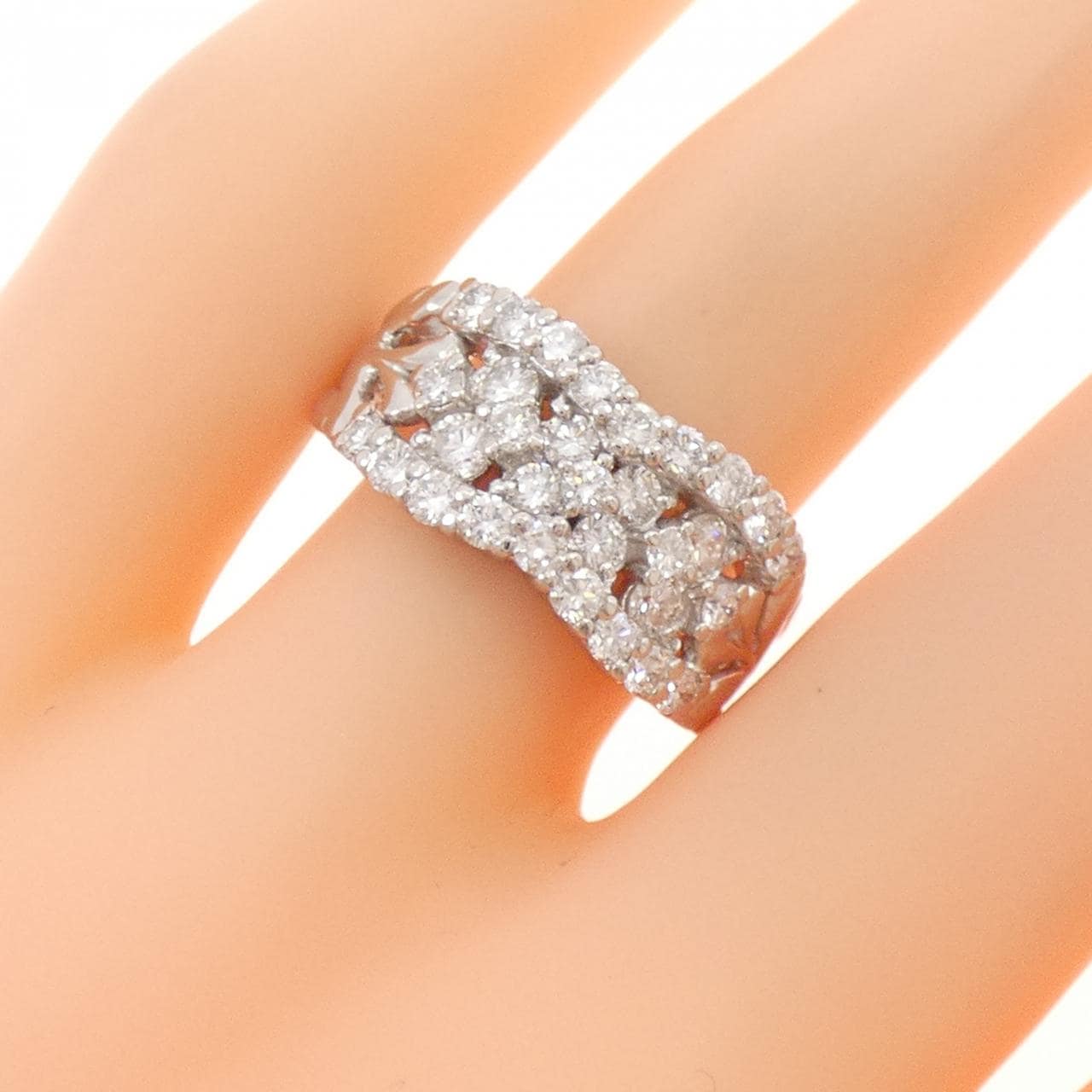 PT900 ダイヤモンド リング 1.06CT