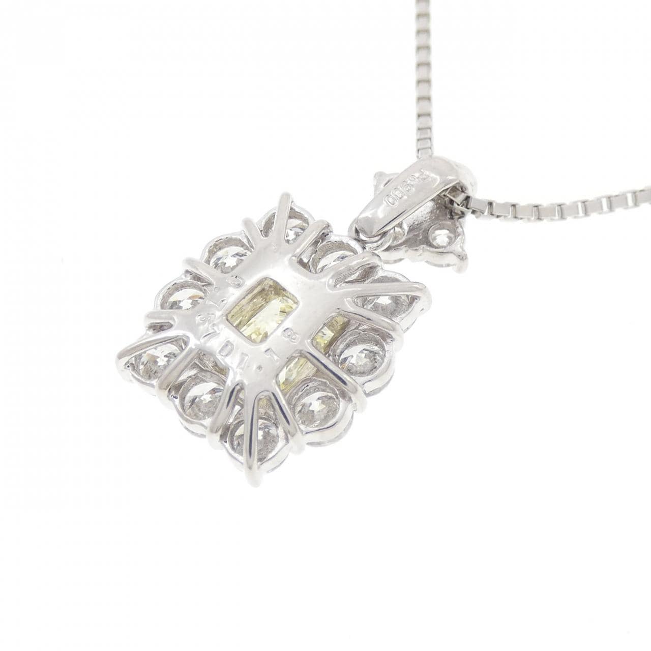 PT900/PT850 ダイヤモンド ネックレス 0.767CT