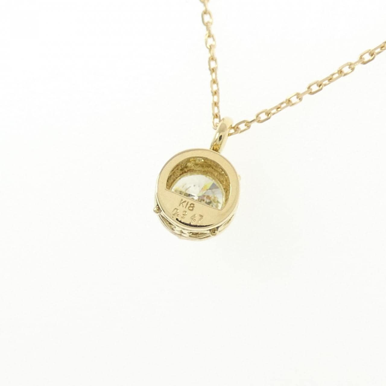 K18YG ダイヤモンド ネックレス 0.347CT