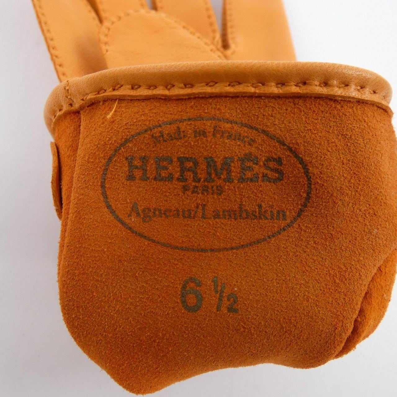 エルメス HERMES NERVURES DROITES 002696G GLOVE