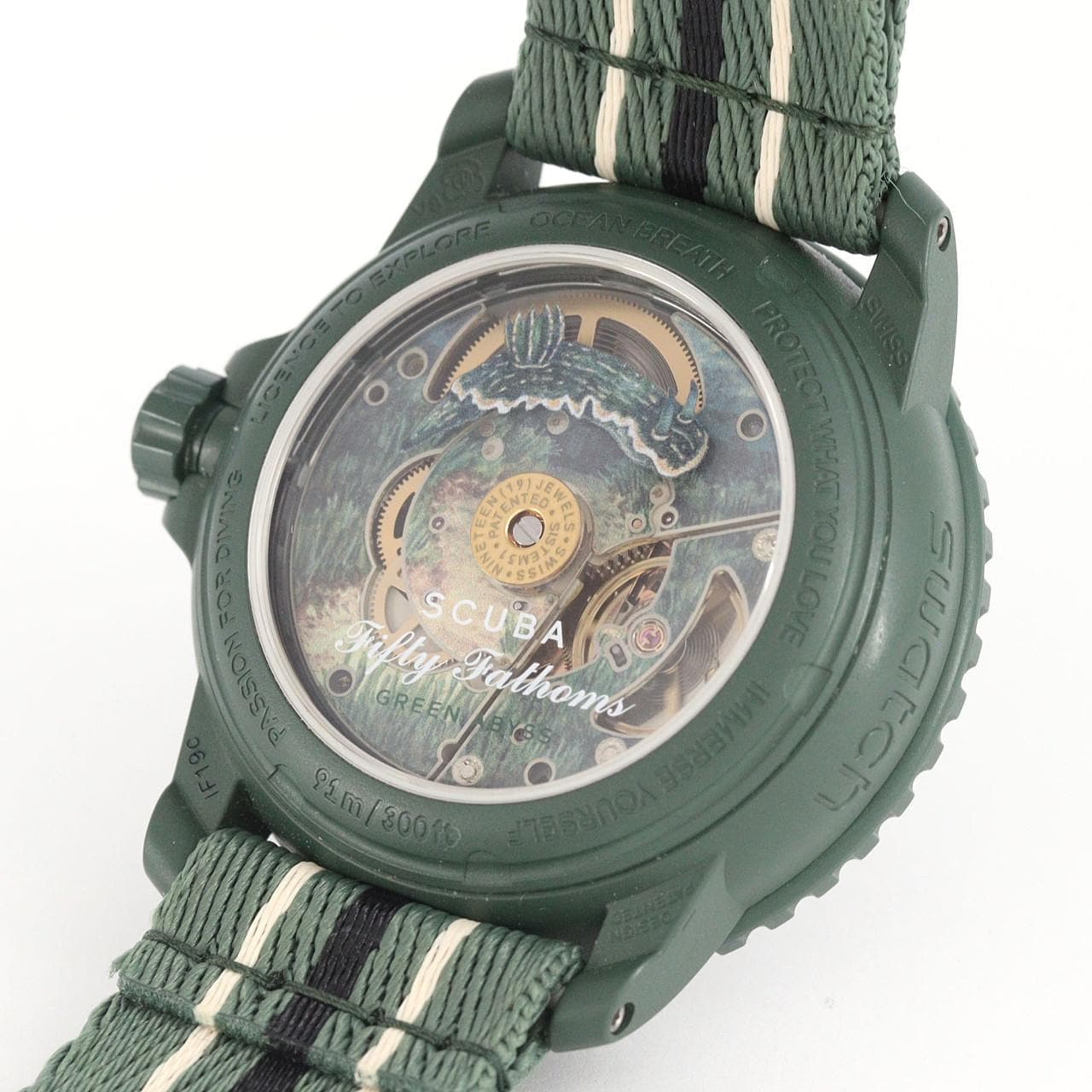 スウォッチ スウォッチ×ブランパン･フィフティファゾムス グリーンアビス S035G100 その他 自動巻