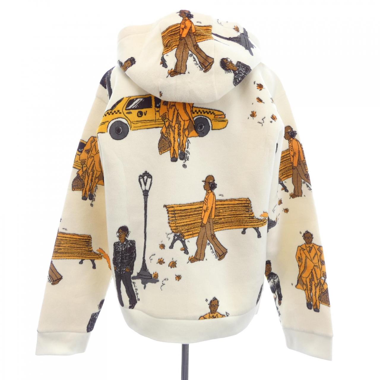 ルイヴィトン LOUIS VUITTON ニューウォーカーズプリント HHY69WRDD パーカー