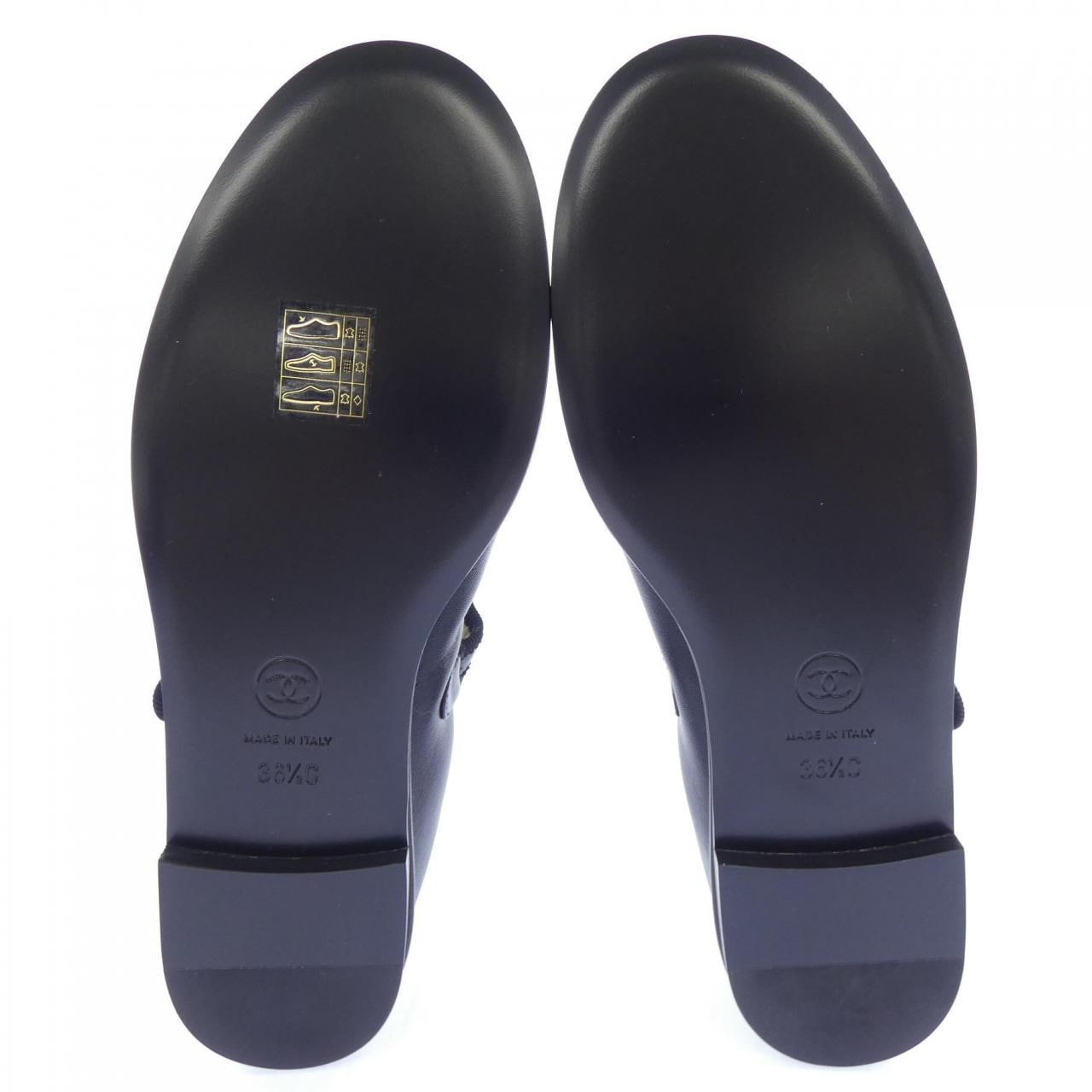 シャネル CHANEL メリージェーン MARY JANES G45778X01000 フラットシューズ