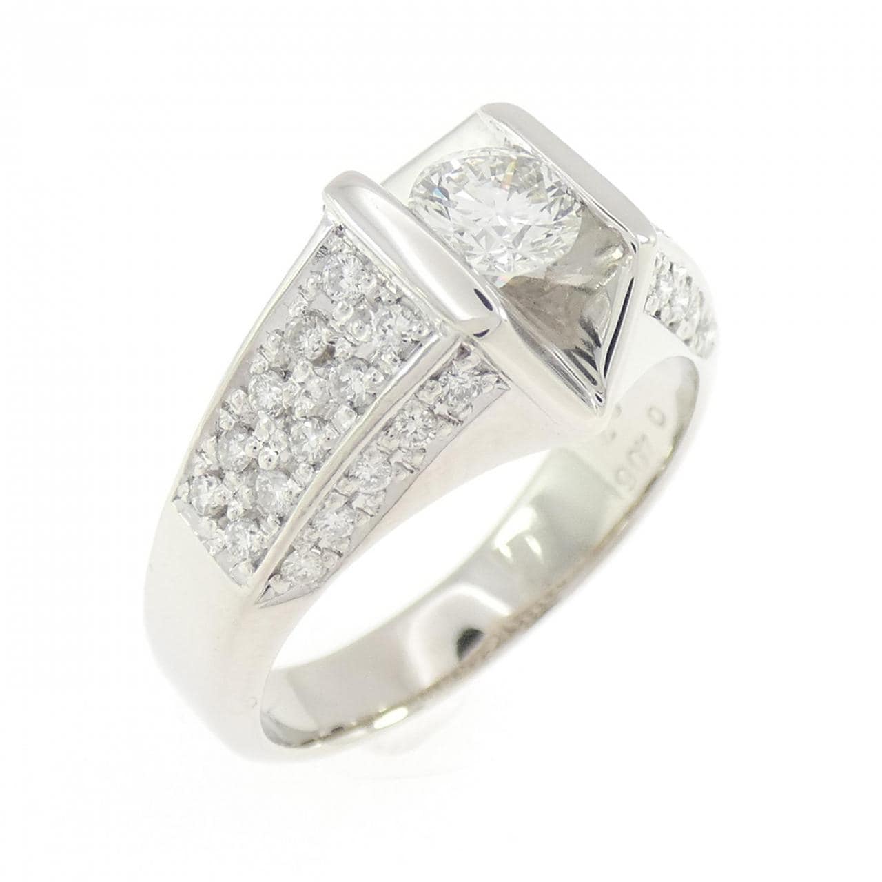 PT900 ダイヤモンド リング 0.406CT
