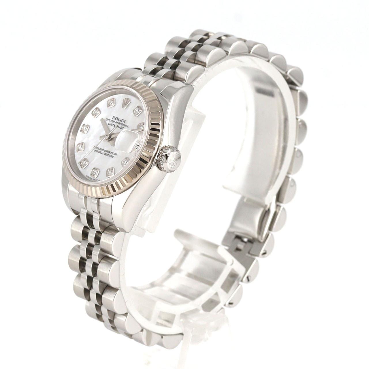 ロレックス デイトジャスト 179174NG SSxWG 自動巻 D番