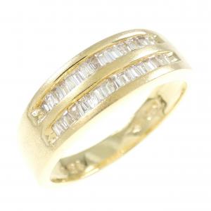 K18YG ダイヤモンド リング 0.24CT