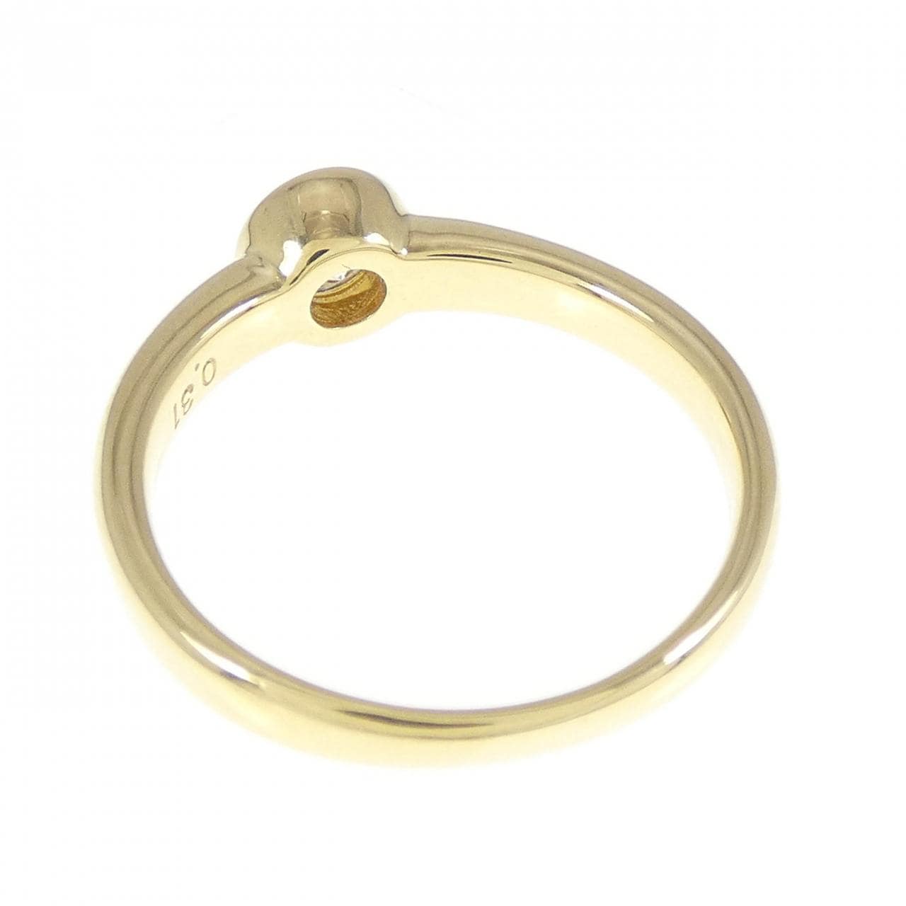 K18YG ダイヤモンド リング 0.31CT