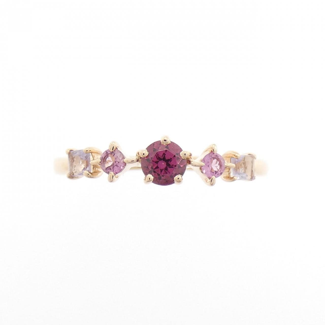 K10PG カラーストーン リング