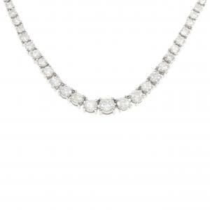 PT850 ダイヤモンド ネックレス 8.07CT