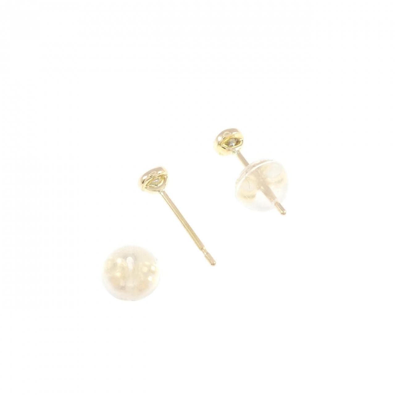 [Remake] K18YG Diamond earrings 0.10CT