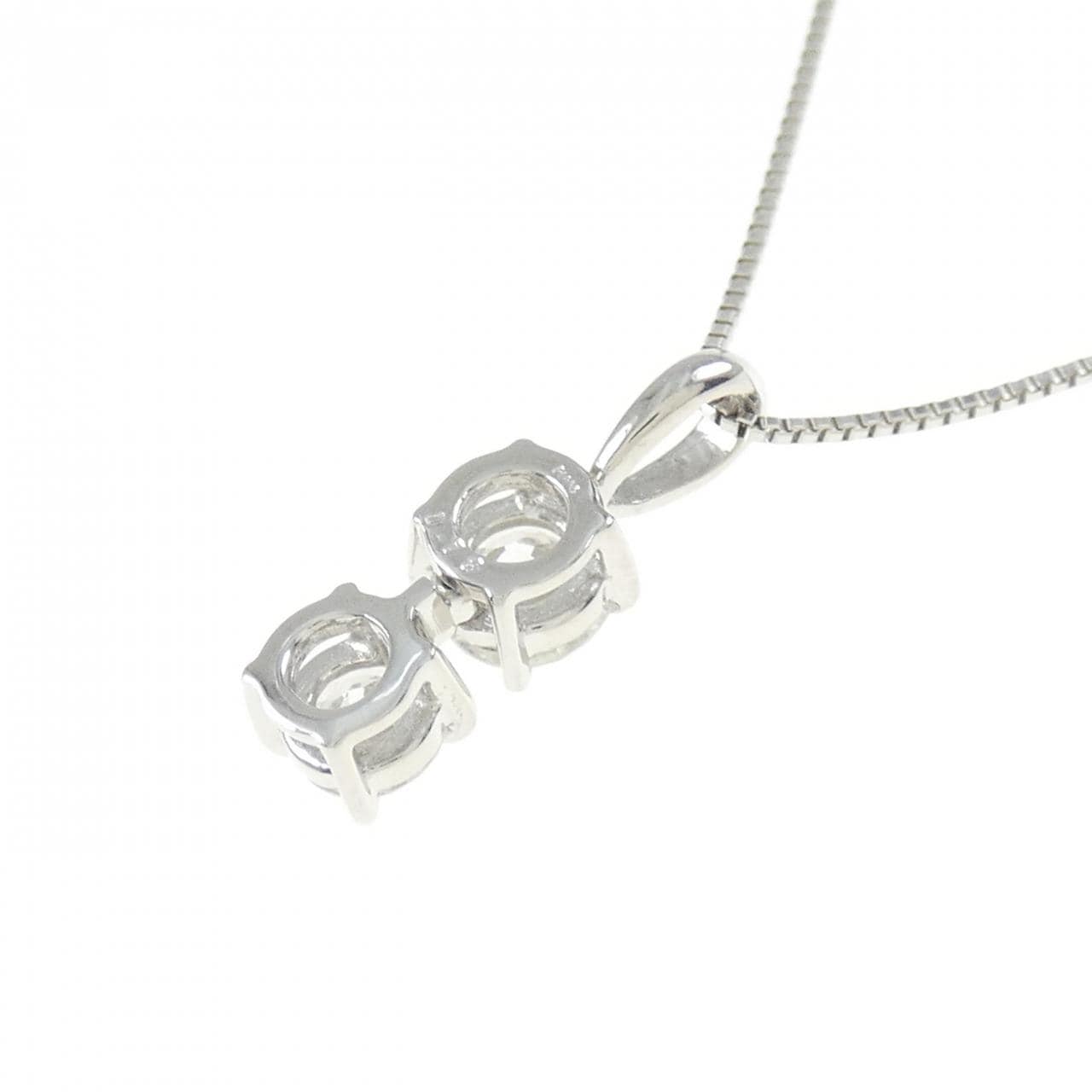 PT900/PT850 ダイヤモンド ネックレス 0.73CT