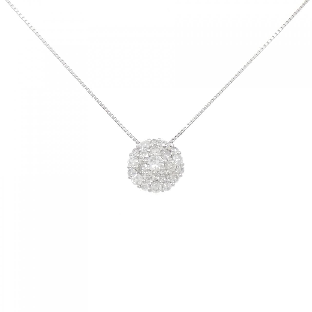 PT900/PT850 Diamond Necklace 1.02CT