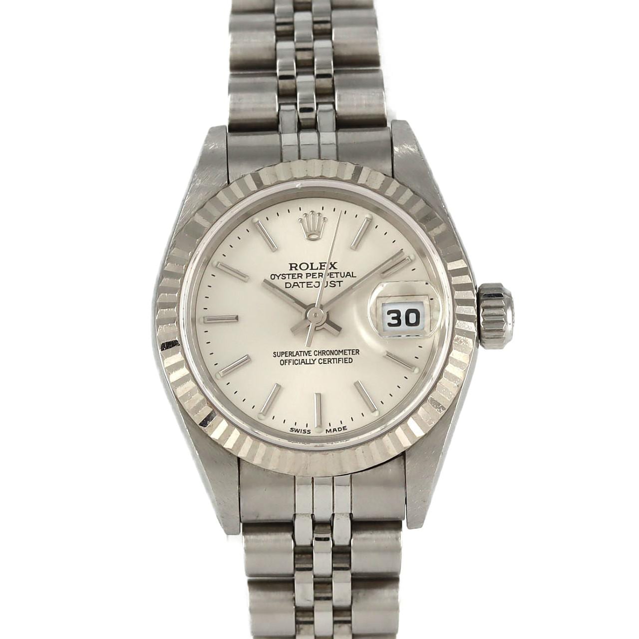 ロレックス デイトジャスト 79174 SSxWG 自動巻 P番