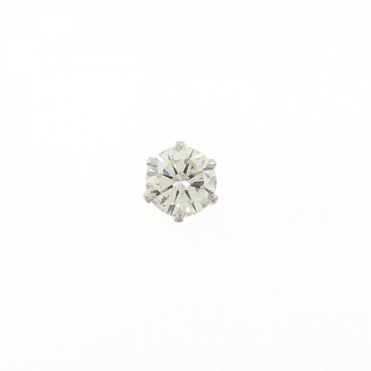 PT/PT900 ダイヤモンド ピアス 1.027CT VLY SI2 Good 片耳