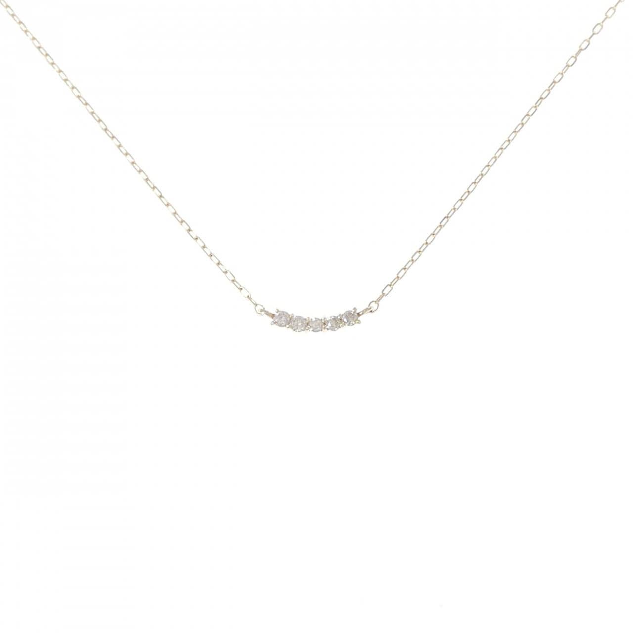 K10YG ダイヤモンド ネックレス 0.05CT