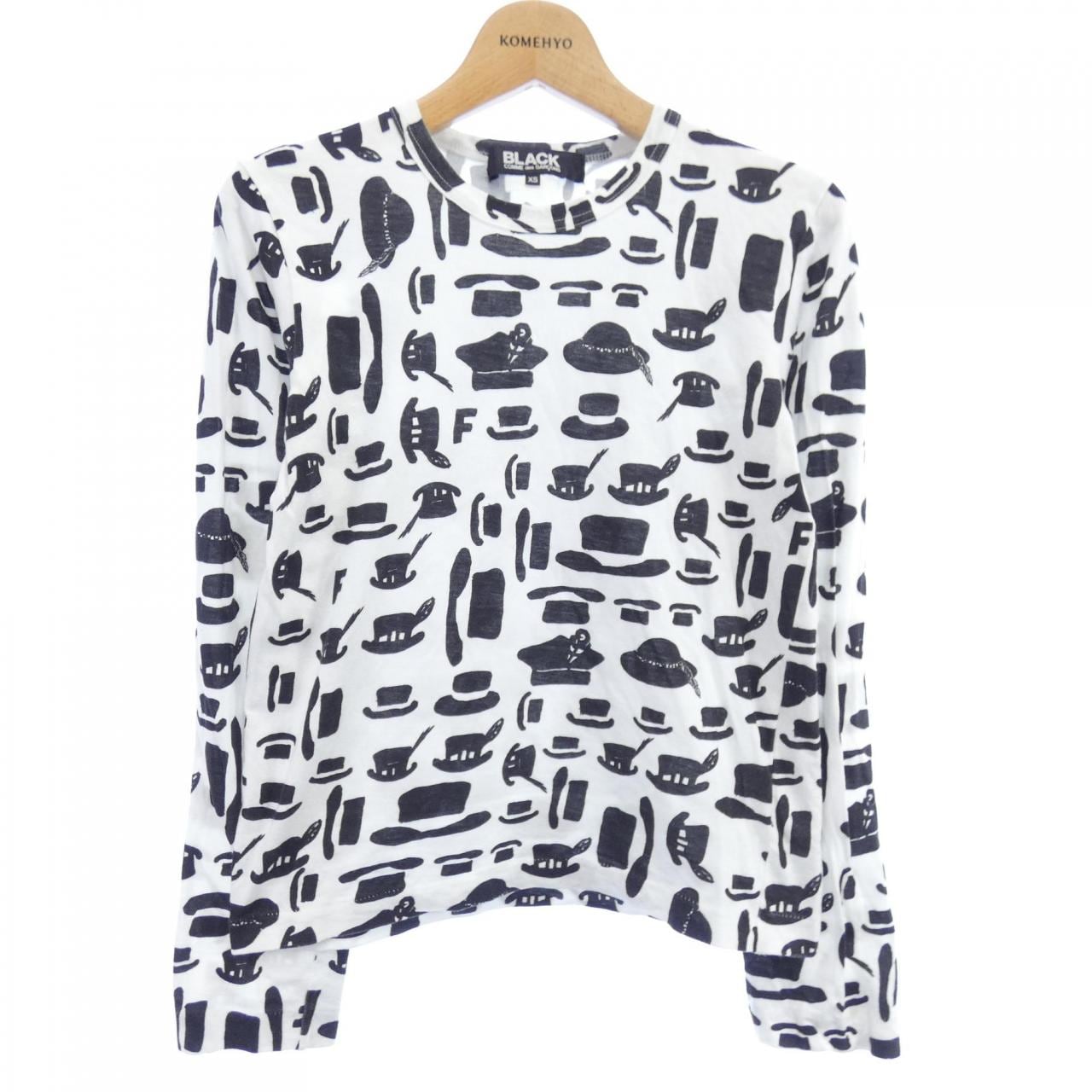 ブラックコムデギャルソン BLACK COMME des GARCONS 1M-T002 Tシャツ