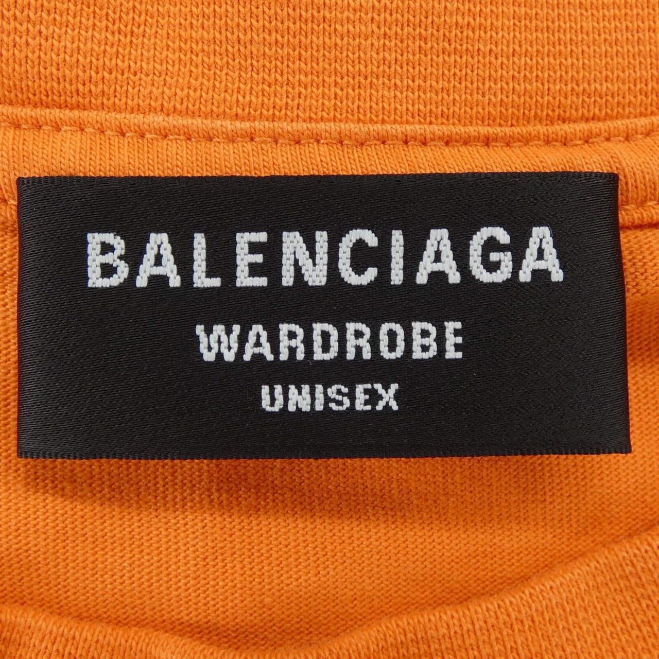 バレンシアガ BALENCIAGA WARDROBE 612966 TJV87 UNISEX Tシャツ