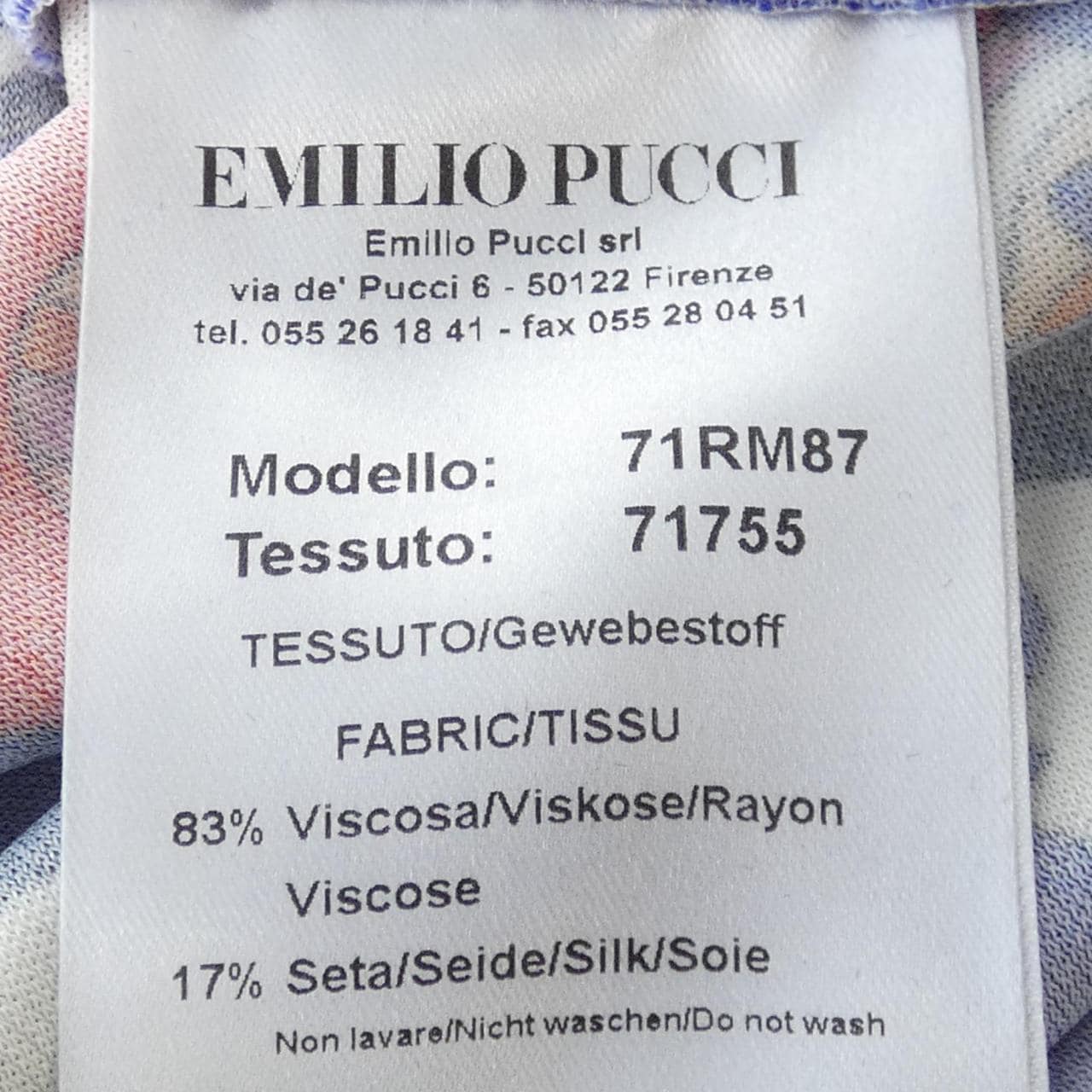 エミリオプッチ EMILIO PUCCI トップス