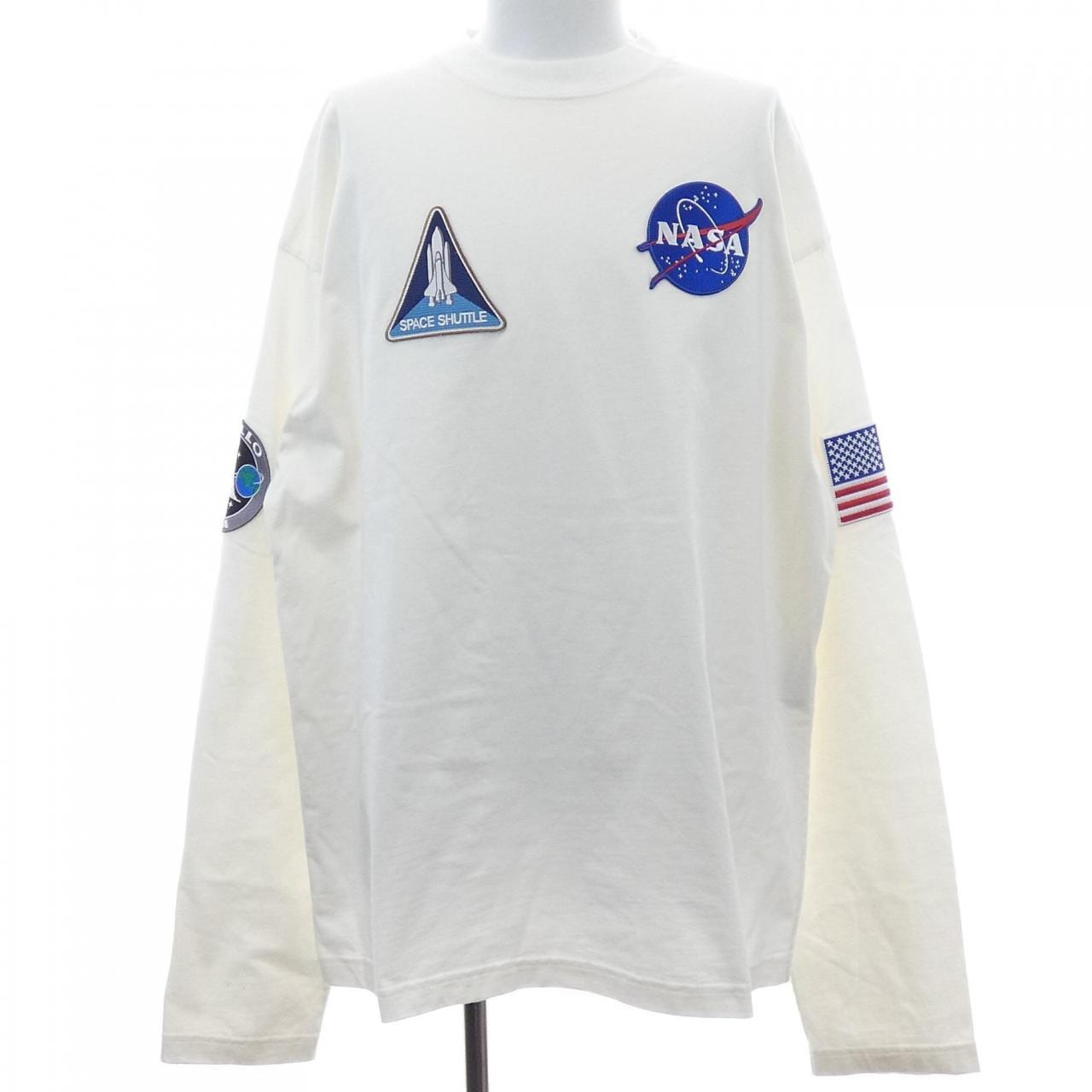 バレンシアガ BALENCIAGA NASA 662496 TKVD7 UNISEX Tシャツ
