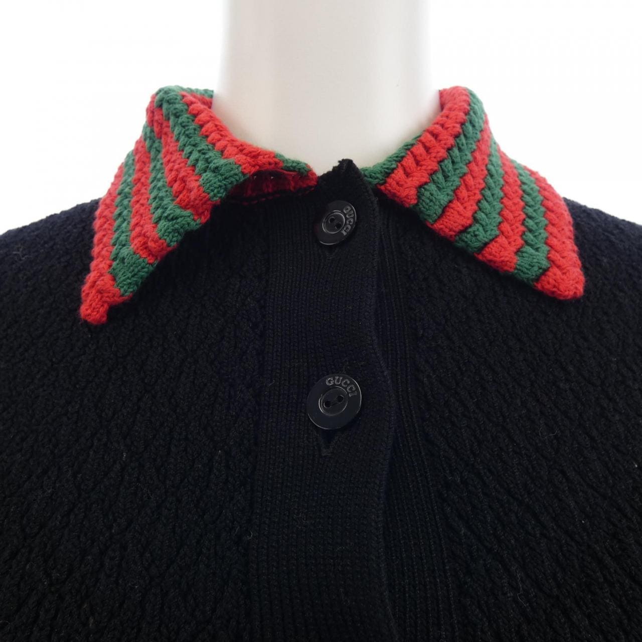 グッチ GUCCI COTTON LACE POLO 792042 XKD3C ポロシャツ