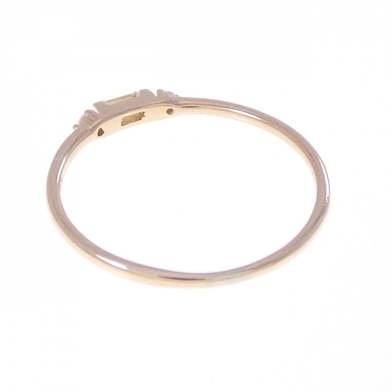 K18PG ダイヤモンド リング 0.11CT