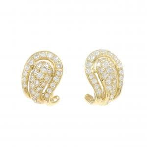 750YG/750WG Diamond earrings 1.60CT