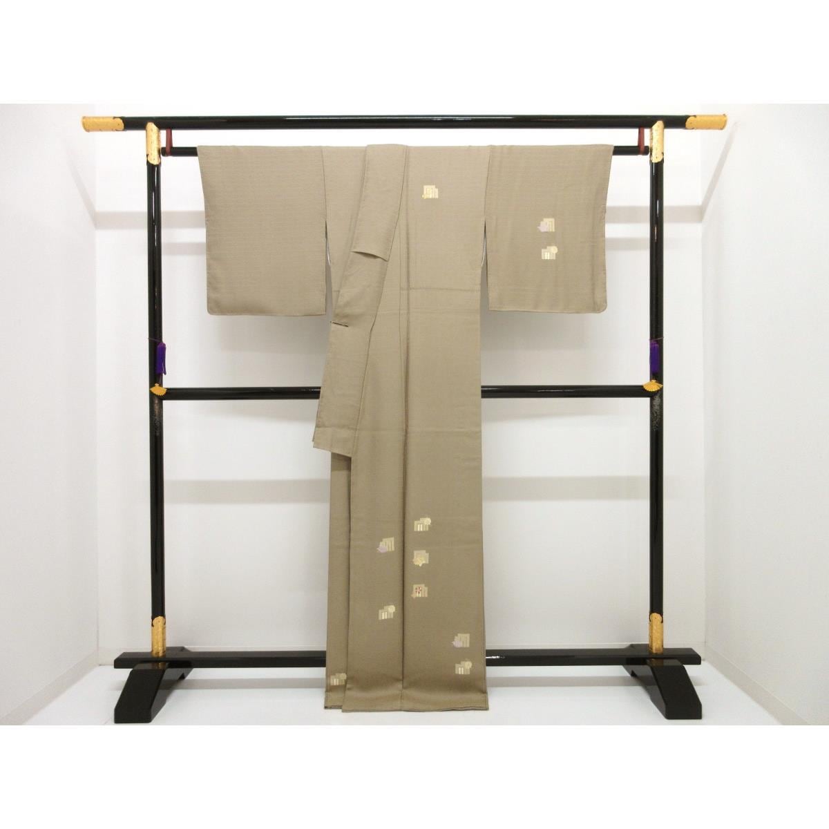 [未使用品] Homoni、友禅金加工、刺绣