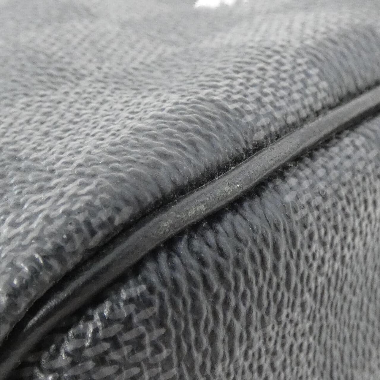 LOUIS VUITTON Damier Graphite Keepall Bandouliere 45cm N41418 Boston Bag