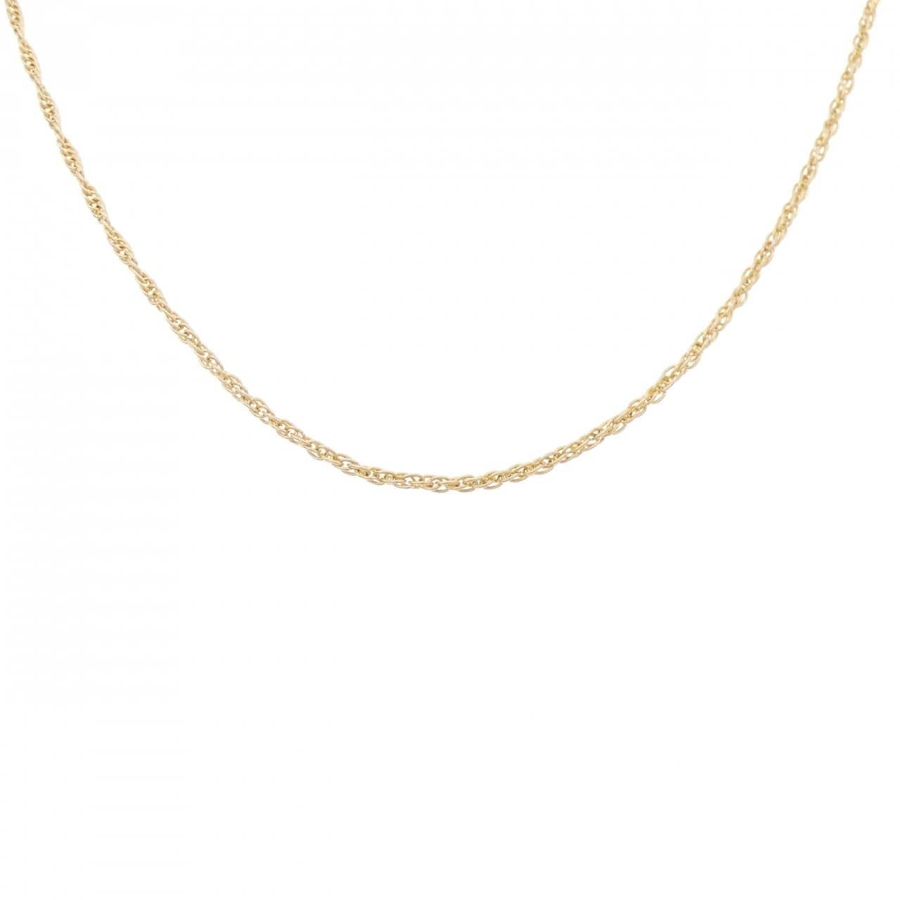 K18YG chain necklace