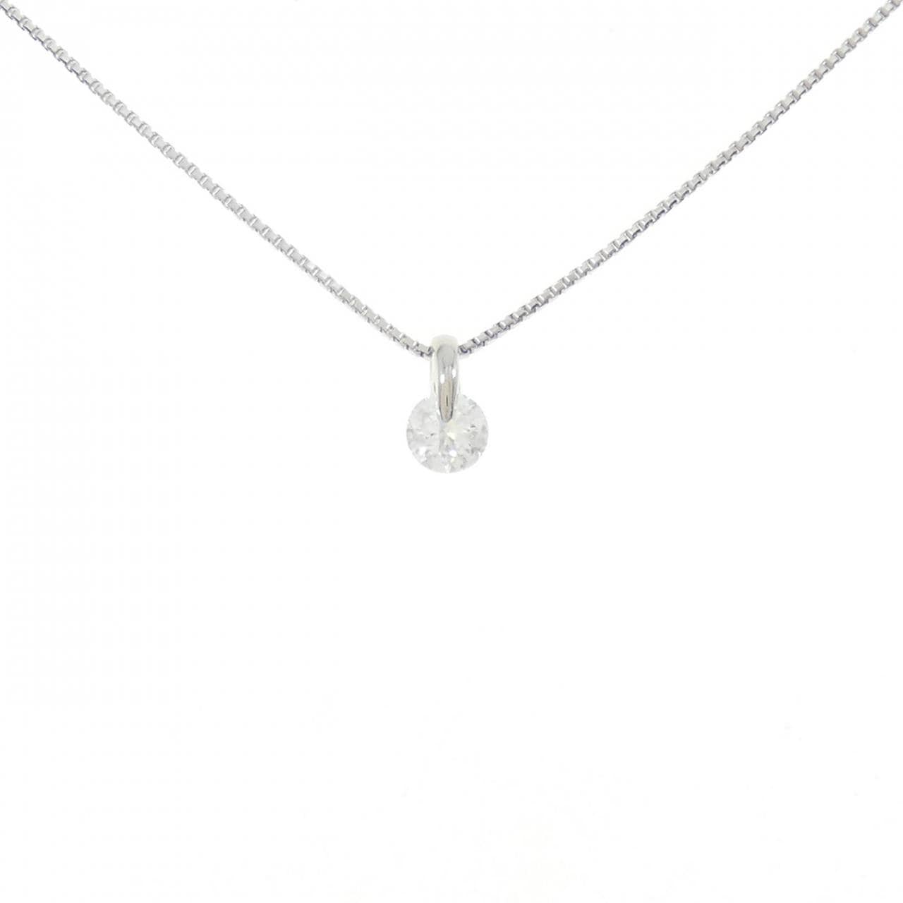 PT ソリティア ダイヤモンド ネックレス 0.503CT