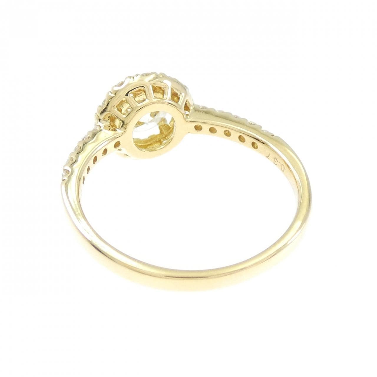 K18YG ダイヤモンド リング 0.526CT