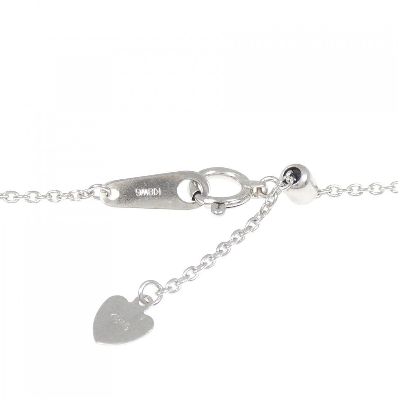 K18PG/K18WG碧玺项链 0.210克拉