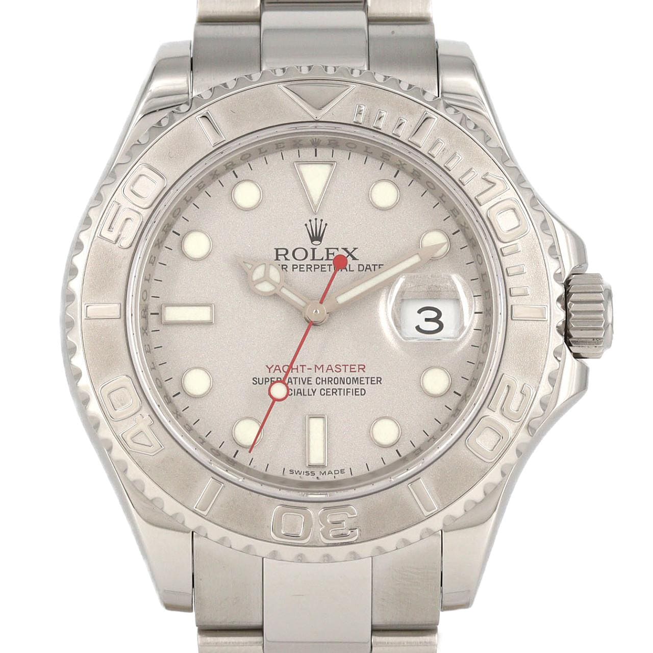 ロレックス ヨットマスターロレジウム 16622 SSxPT 自動巻 Z番