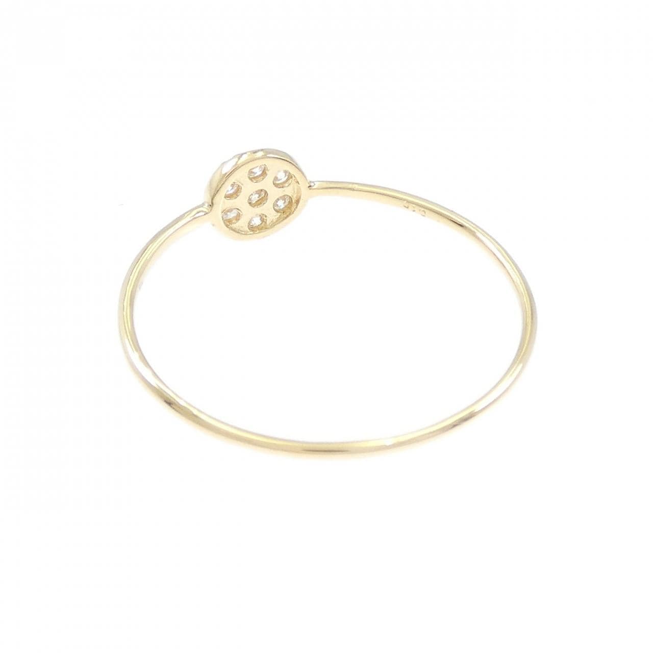 【リメイク】K18YG ダイヤモンド リング 0.10CT