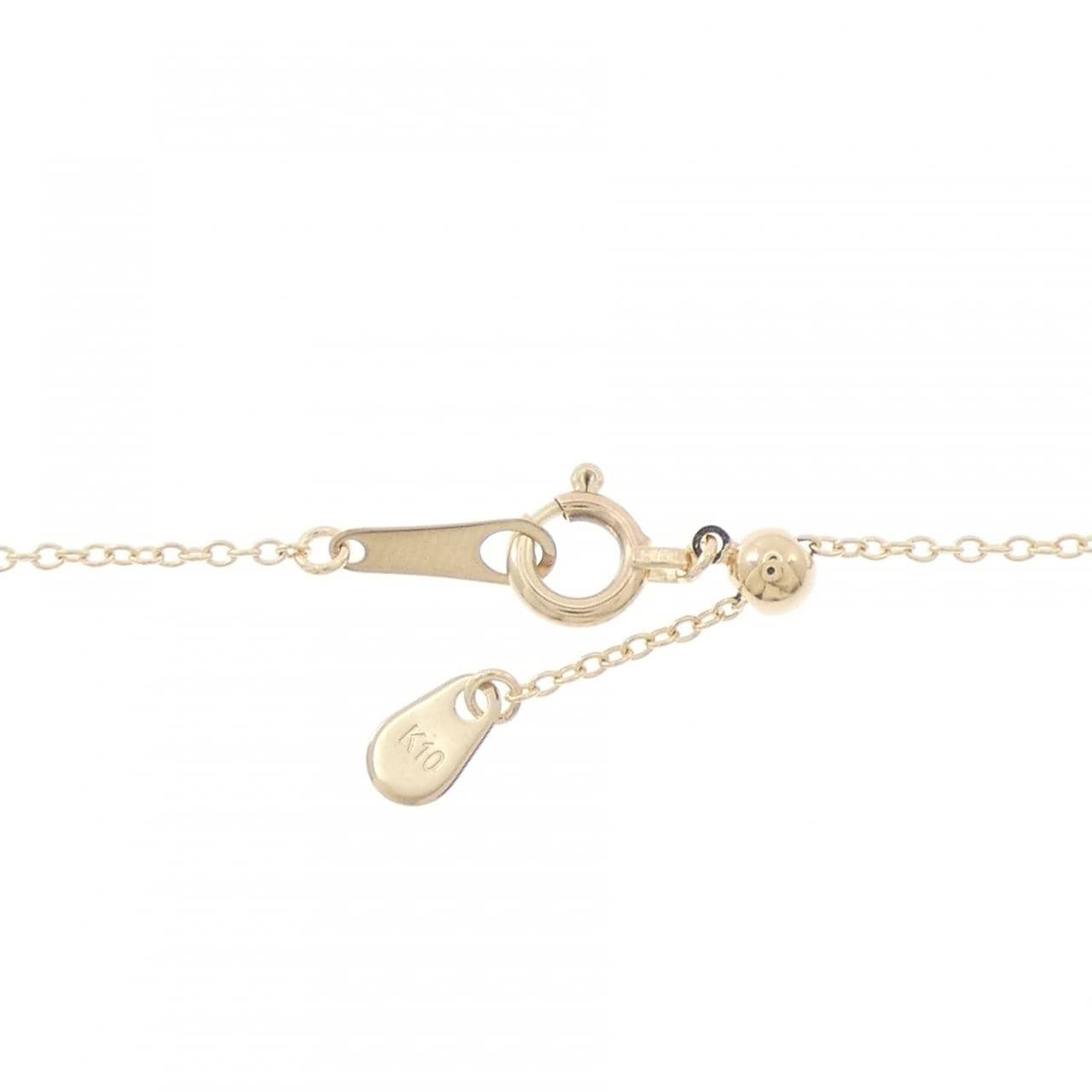【リメイク】K10YG ダイヤモンド ネックレス 0.30CT
