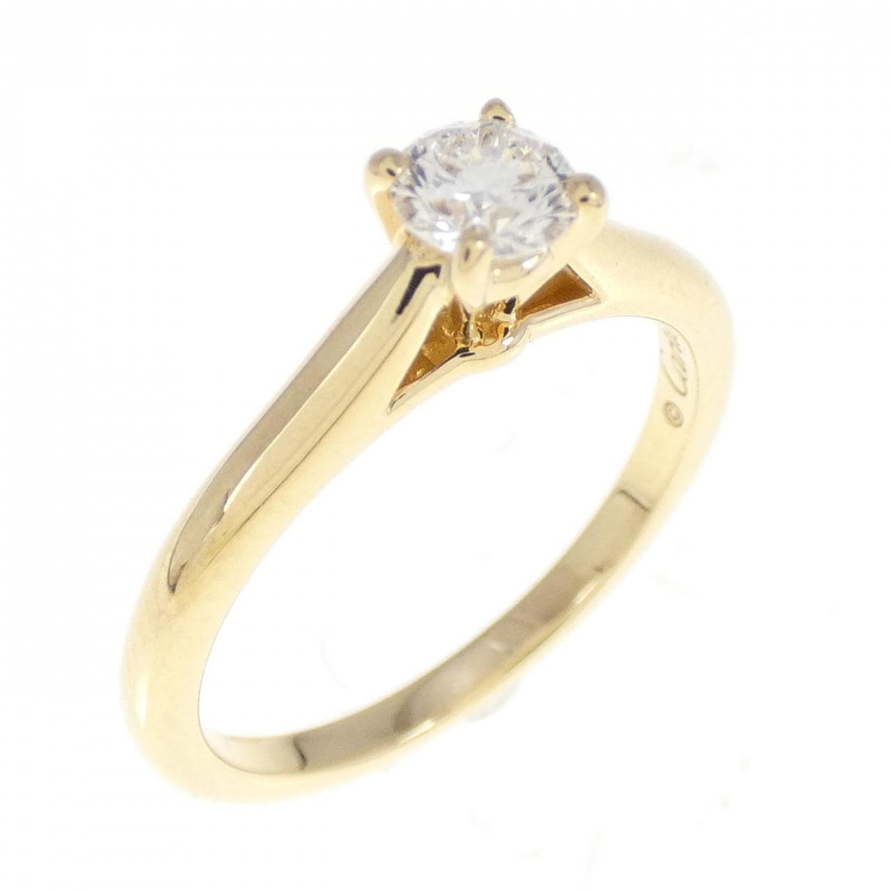 カルティエ MKコーフィル リング 0.25CT D VVS1 3EXT
