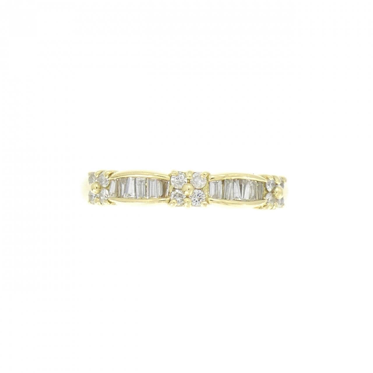 K18YG ダイヤモンド リング 0.35CT