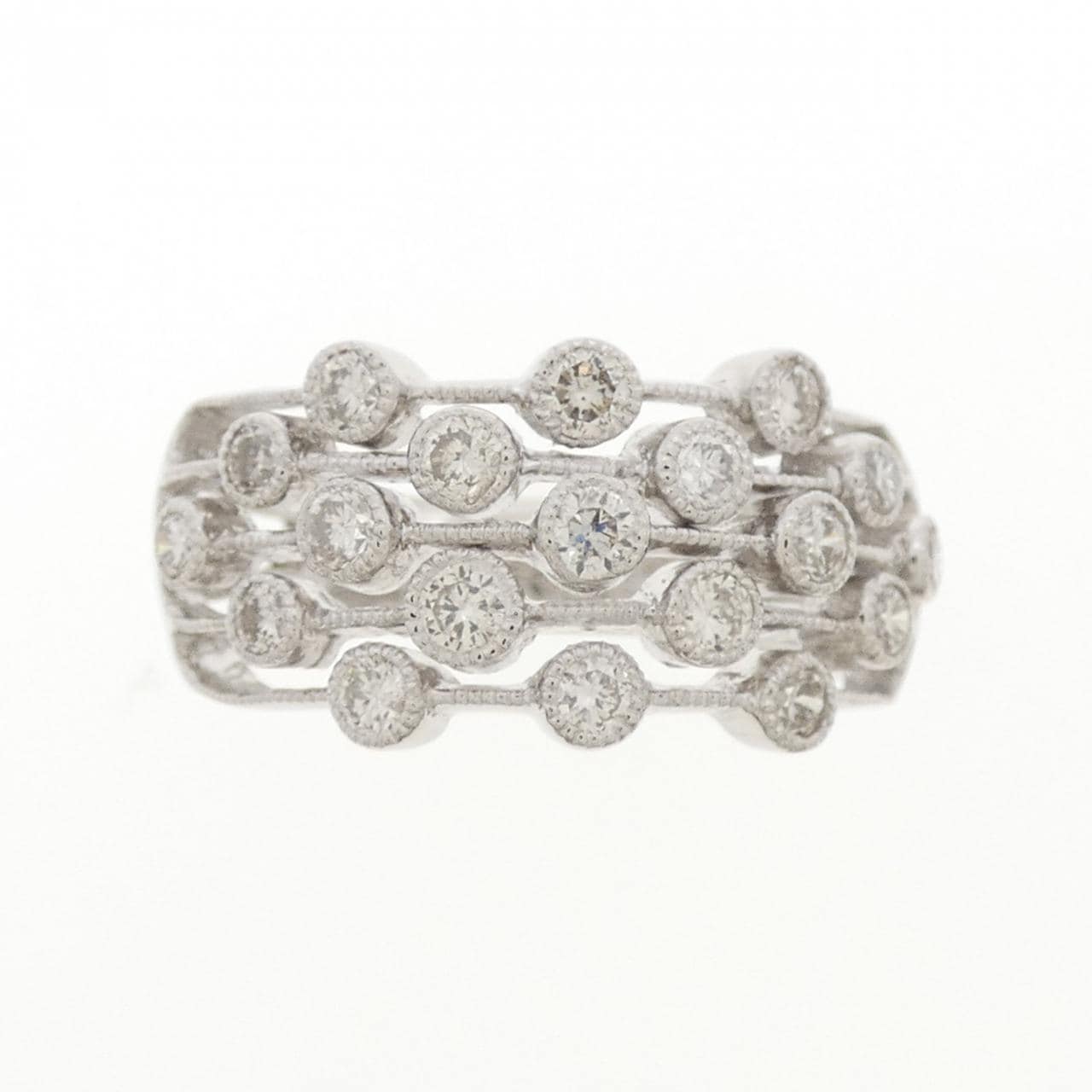 PT900 ダイヤモンド リング 0.80CT