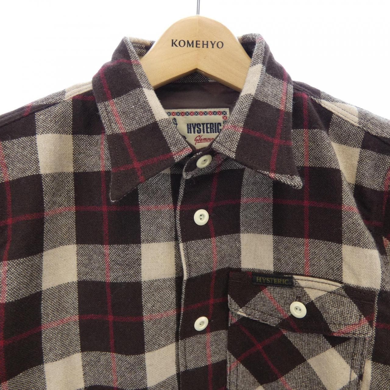 ヒステリックグラマー HYSTERIC GLAMOUR 0224AH06 シャツ