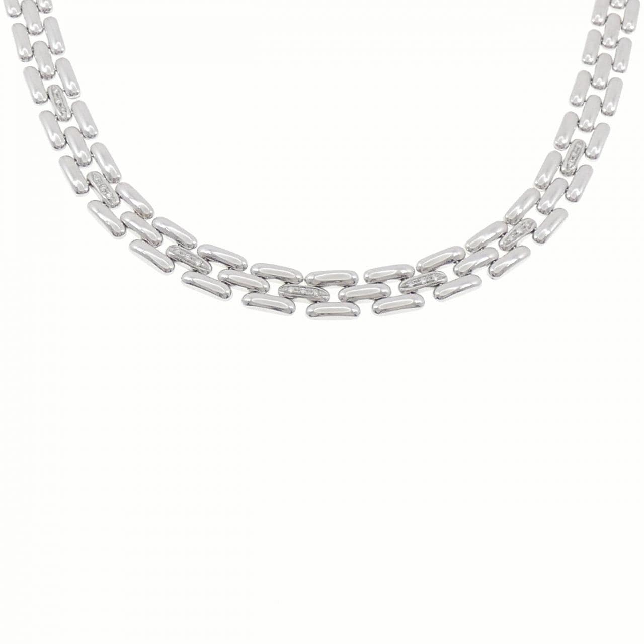 750WG ダイヤモンド ネックレス