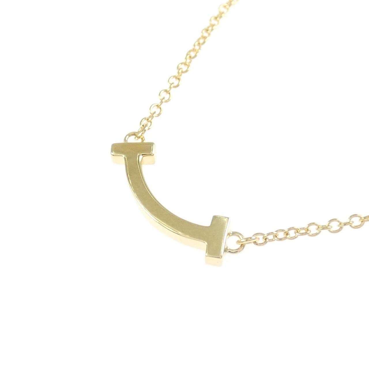 ティファニー Tスマイル ミニ ネックレス