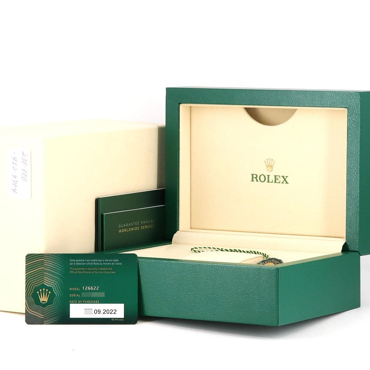 ロレックス ヨットマスター 126622 SSxPT 自動巻 ランダム番