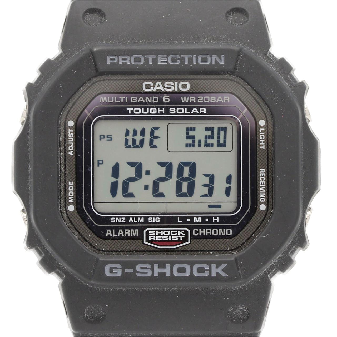カシオ G-SHOCK GW-5000-1JF ラバー ソーラークォーツ
